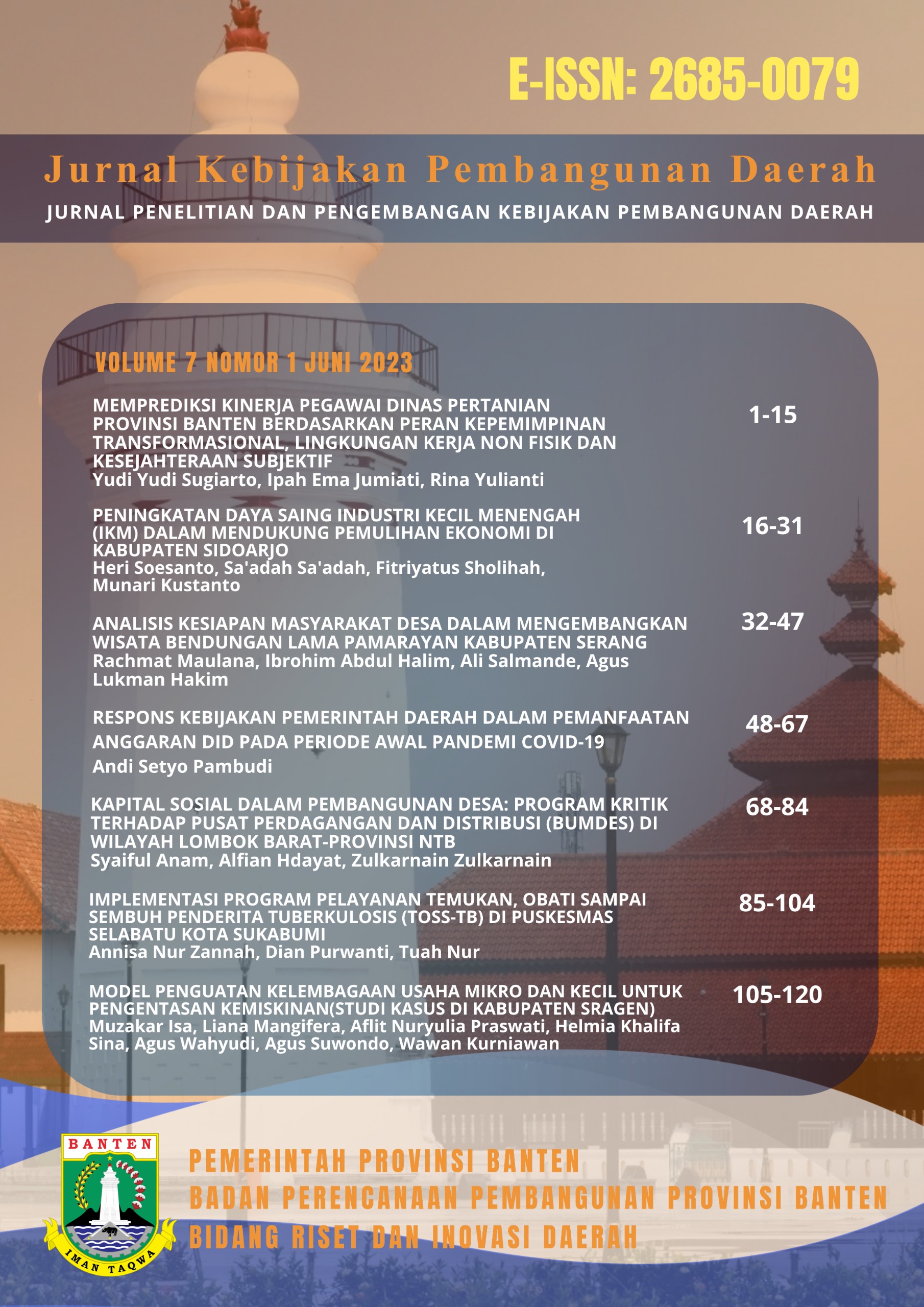 					View Vol. 7 No. 1 (2023): June 2023
				