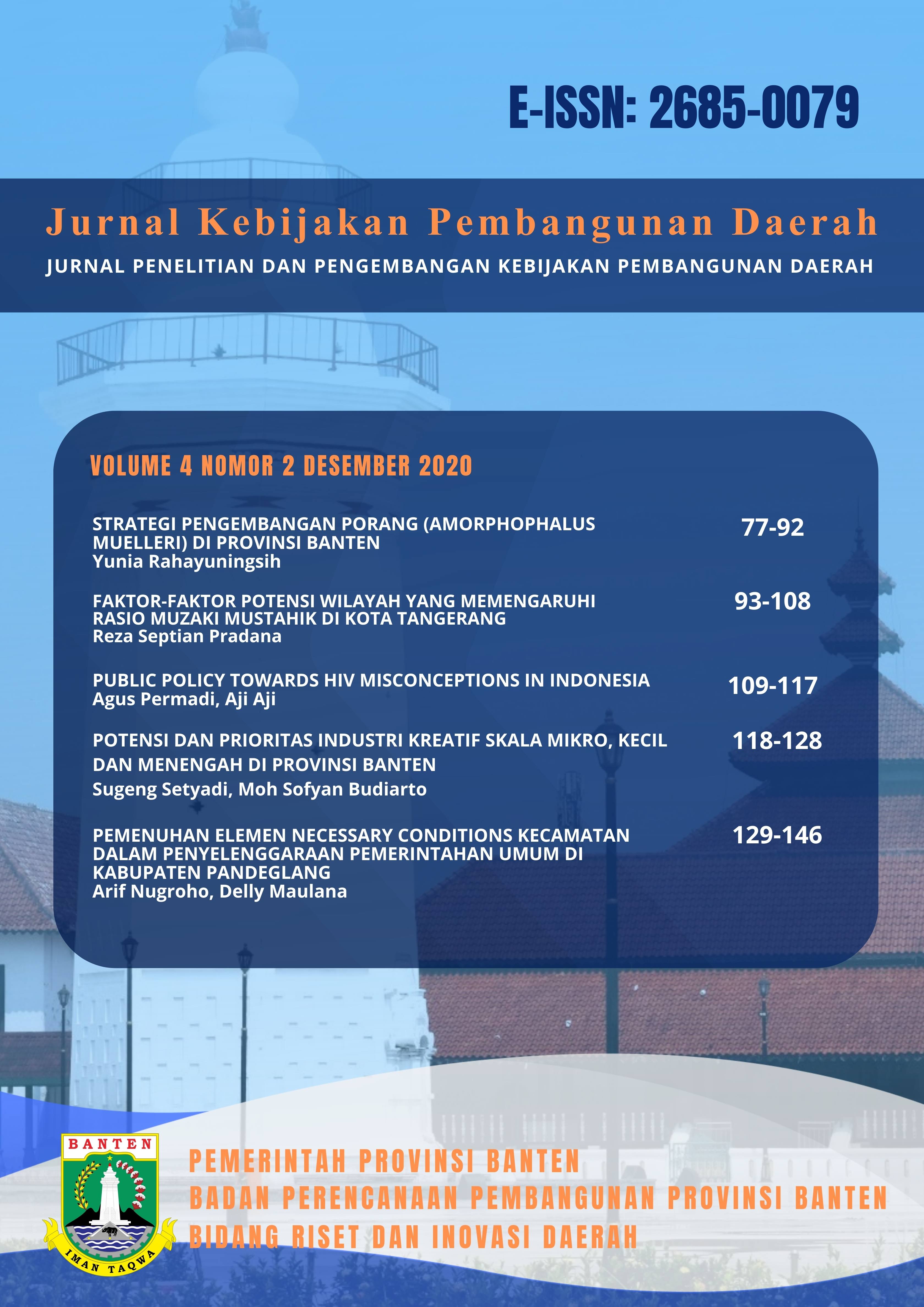 					View Vol. 4 No. 2 (2020): Desember 2020
				